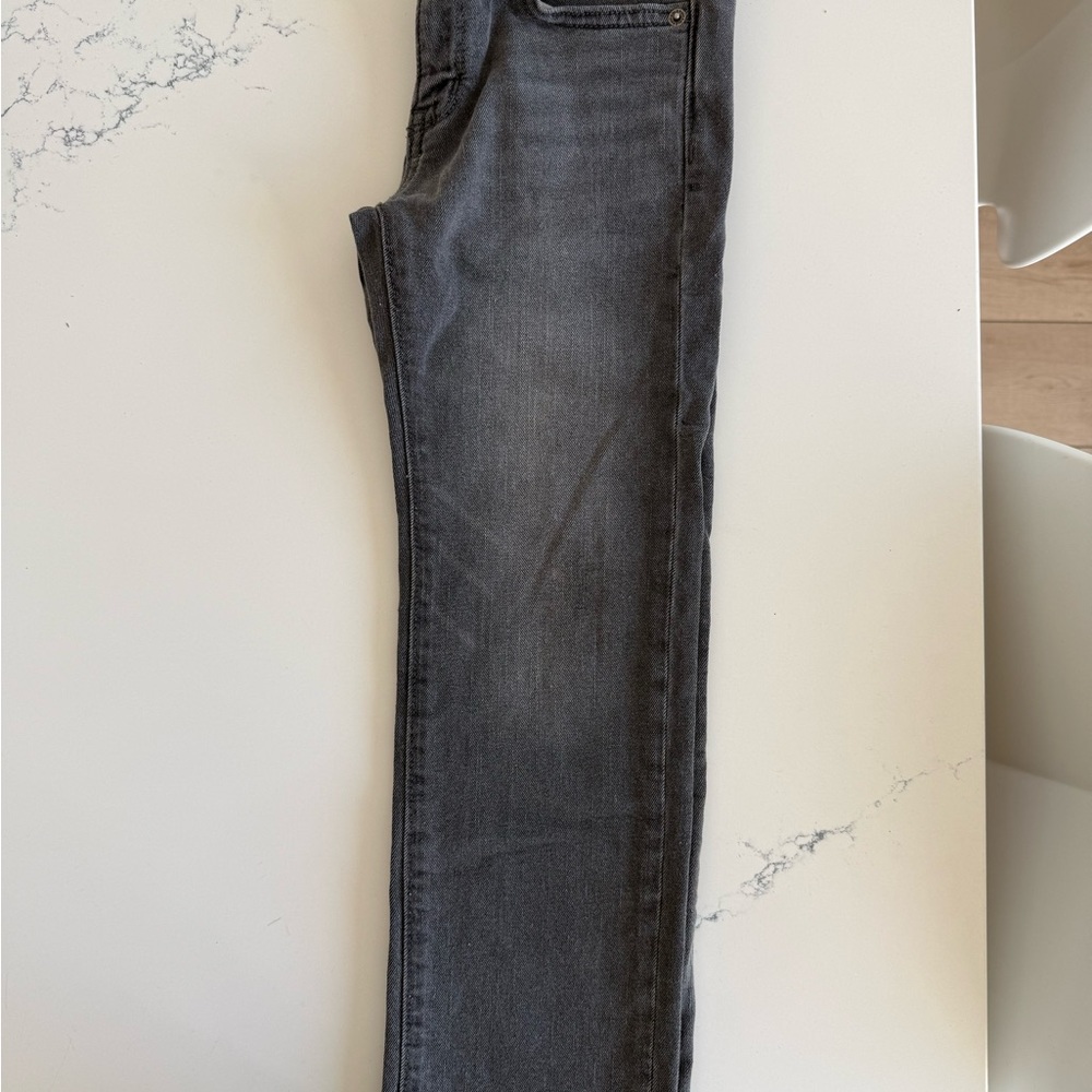 Old Navy Boys Dark Gray/Blue/Black straight Leg Jeans- size 6